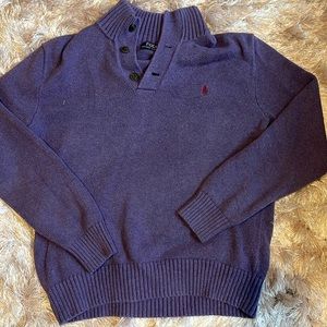 Polo pullover sweater
